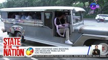 DOTr, 'di na raw i-eextend ang bagong consolidation deadline para sa PUV Modernization Program| SONA