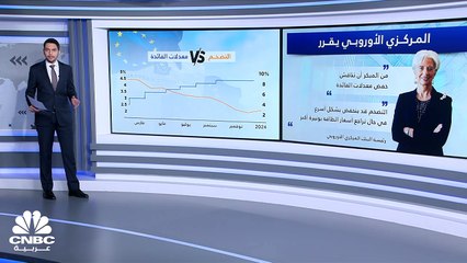 المركزي الأوروبي يثبت معدلات الفائدة للمرة الثالثة في أول اجتماع من 2024!