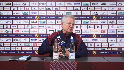 Nice - Metz, la conférence d'avant match