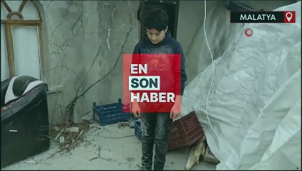 Malatya'da depremde panikleyip balkondan atladı