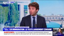 Loi immigration: le texte largement censuré par le Conseil constitutionnel