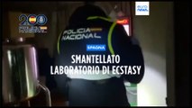 Spagna, smantellato uno dei più grandi laboratori di mdma: 12 arresti, anche per reati ambientali