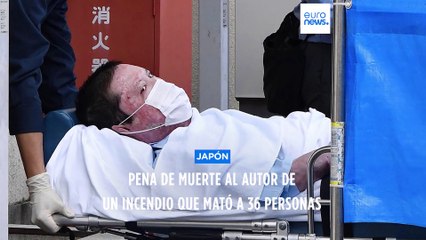 Condenado a muerte por incendiar un estudio de dibujos animados y matar a 36 personas en Japón