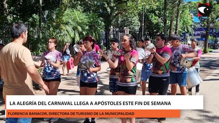 La alegría del carnaval llega a Apóstoles este fin de semana