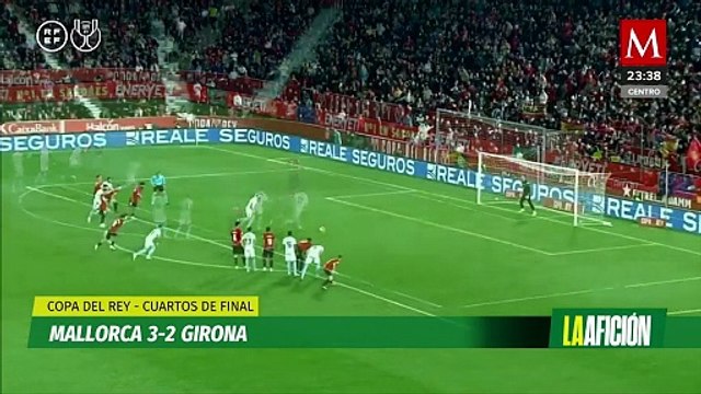 El Mallorca del Vasco Aguirre echó al líder Girona y jugará las Semifinales de Copa del Rey