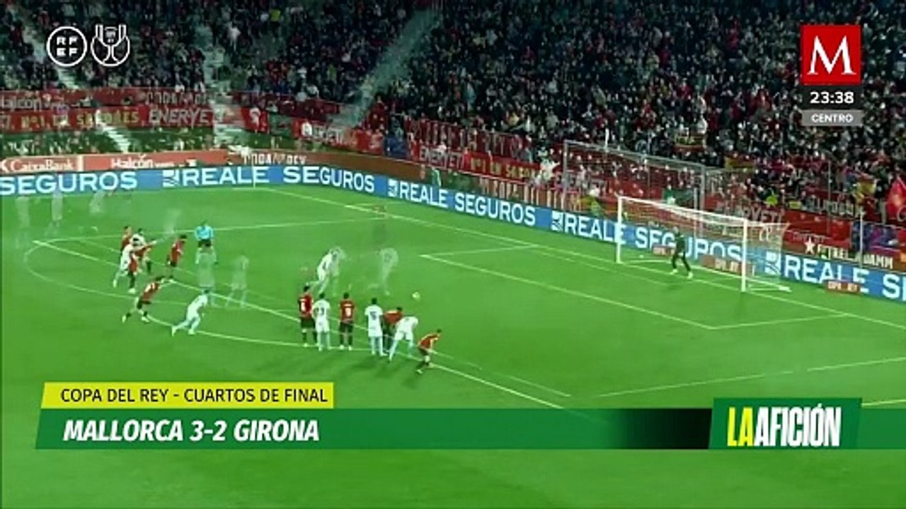 El Mallorca del Vasco Aguirre echó al líder Girona y jugará las Semifinales de Copa del Rey