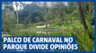 Parque Municipal como palco do Carnaval preocupa protetores de animais