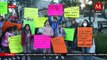 Protestan comerciantes de La Merced en Fiscalía de CdMx, denuncian desalojos