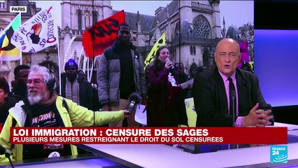 Loi immigration : le Conseil constitutionnel censure largement le texte