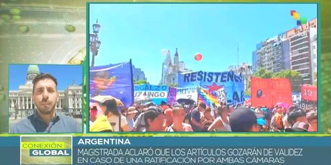 CGT de Argentina declara invalidez de seis leyes de reforma laboral