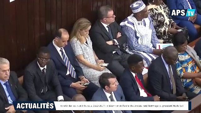 Fin de mandat : Le bâtonnier de l’ordre des avocats du Sénégal encense Macky Sall