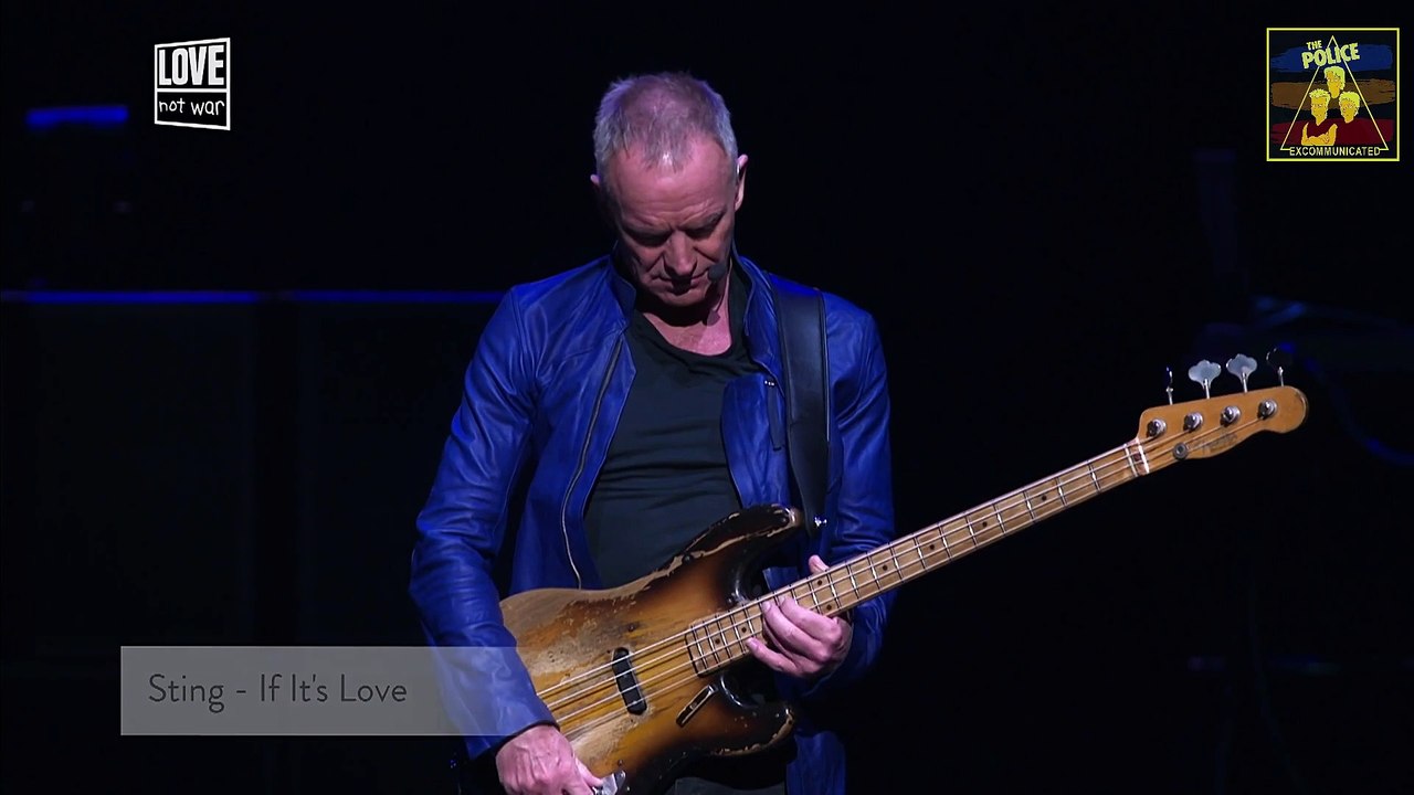 Sting - If It's Love - Live 2021  @The Big Xmas Gig For Love not War HD HQ