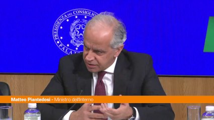 Piantedosi "Rinviare cortei pro Palestina? Valutazioni in corso"