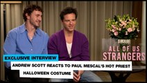 Andrew Scott reacts to Paul Mescal's Hot Priest Halloween costume