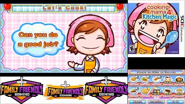 Cooking Mama 4 Kitchen Magic Squid Grilled in Butter