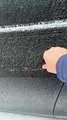 Car Door Freezes Shut In Oregon Cold