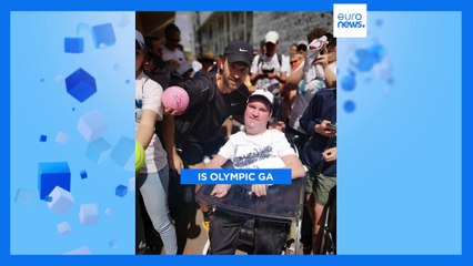 Meet Matthieu Travers, one of the 11,000 torchbearers for the Paris 2024 Olympic Games