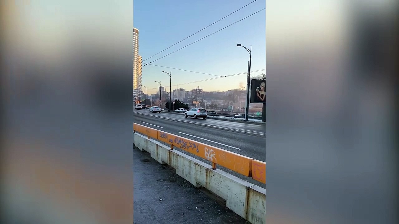 Lančani sudar zbog leda u Kneza Miloša