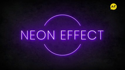 Neon Glow Effect In After Effects