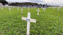 Homenagem aos mortos nos cinco anos da tragédia ambiental de Brumadinho