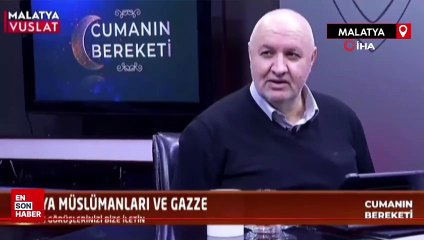 Malatya’da 2 ay sonra yeniden canlı yayında depreme yakalandı