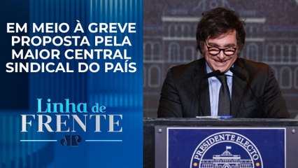 Justiça revoga seis artigos da reforma trabalhista de Javier Milei na Argentina | LINHA DE FRENTE
