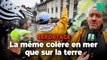 À Rennes, ces marins pêcheurs ont rejoint les agriculteurs en colère dans la rue