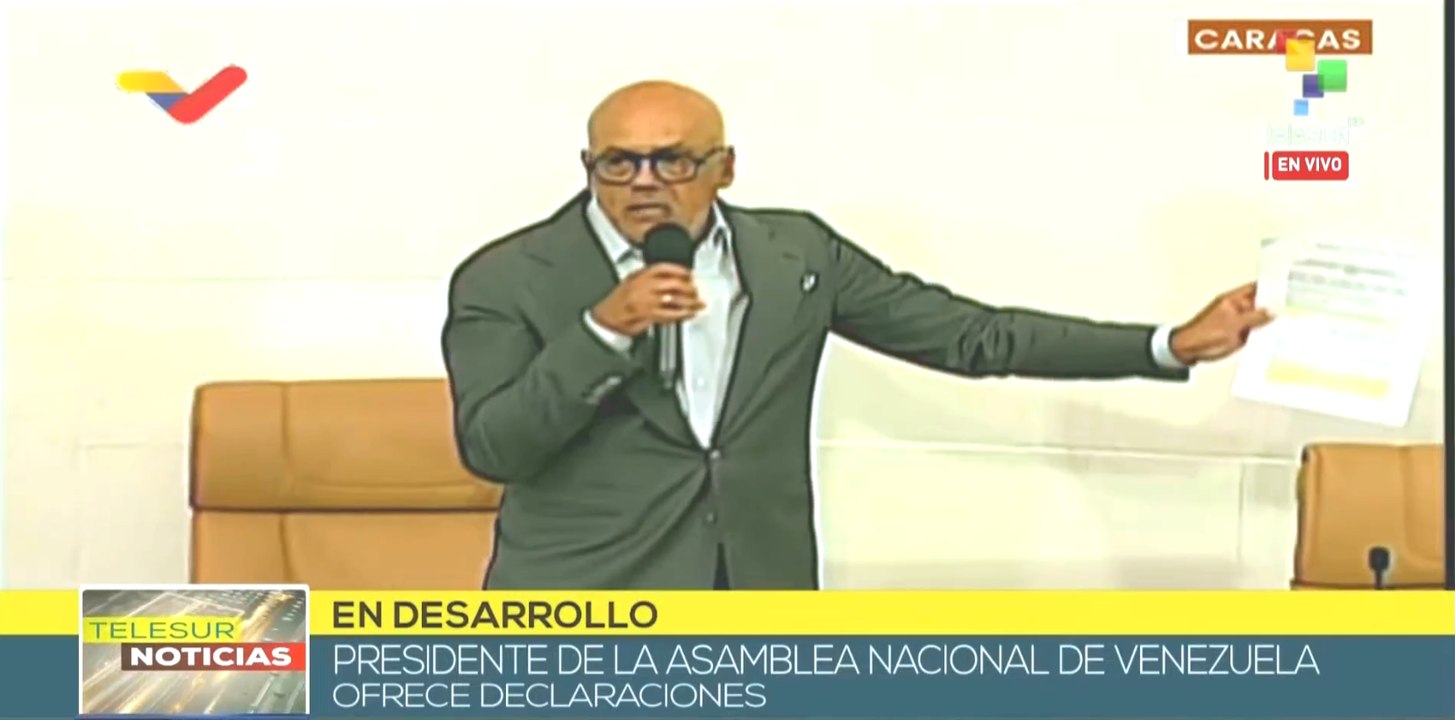 Jorge Rodríguez: Nosotros vamos a insistir en el diálogo con todos los sectores de la vida política