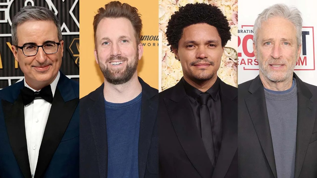 John Oliver, Trevor Noah & More 'Daily Show' Veterans React to Jon Stewart's Return | THR News Video