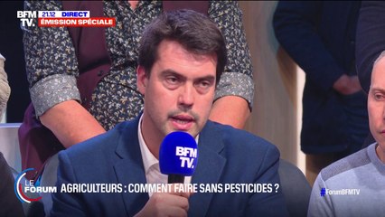 Séverin Sergent (agriculteur céréalier près de Chartres): "On vous nourrit et on en crève, c'est la vérité"