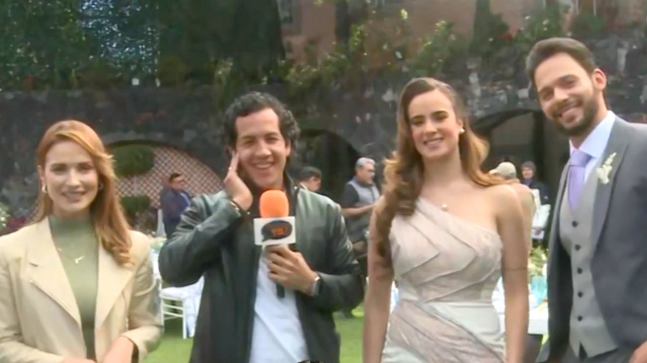 Kimberly Dos Ramos, Emmanuel Palomares y Gala Montes desde las locaciones de ‘Vivir de amor’