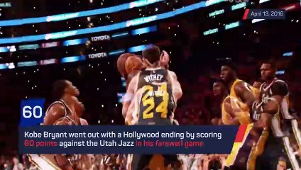 Remembering Kobe Bryant's 60-point NBA farewell