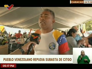 Caracas | Venezolanos rechazan rotundamente subasta ilegal de Citgo