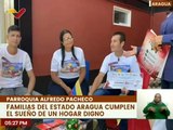 Aragua | Gob. Karina Carpio hizo entrega de 40 viviendas dignas  en el municipio Alfredo Pacheco