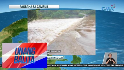 Ilang lugar sa Lupi, Camarines Sur, binaha - Weather update today as of 6:06 a.m. (January 26, 2024) | UB