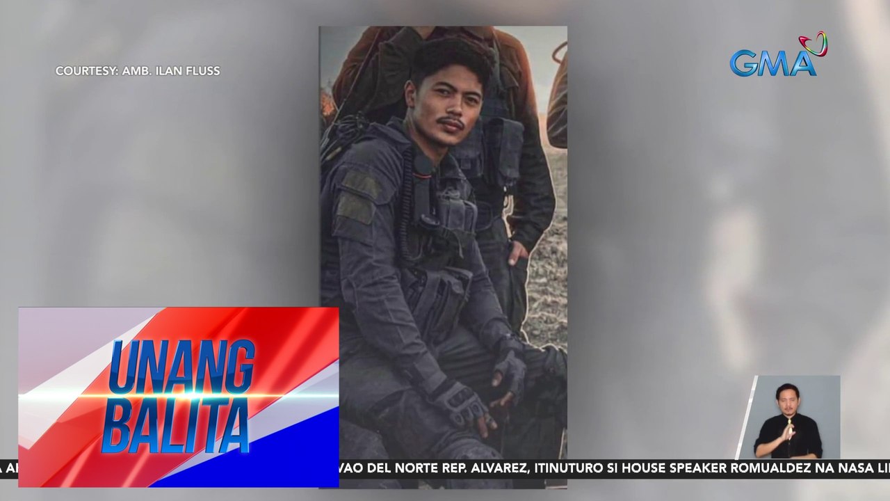 Pinoy na miyembro ng Israel Defense Forces na nasawi sa pagsabog sa Gaza, inilibing na sa Tel Aviv | UB