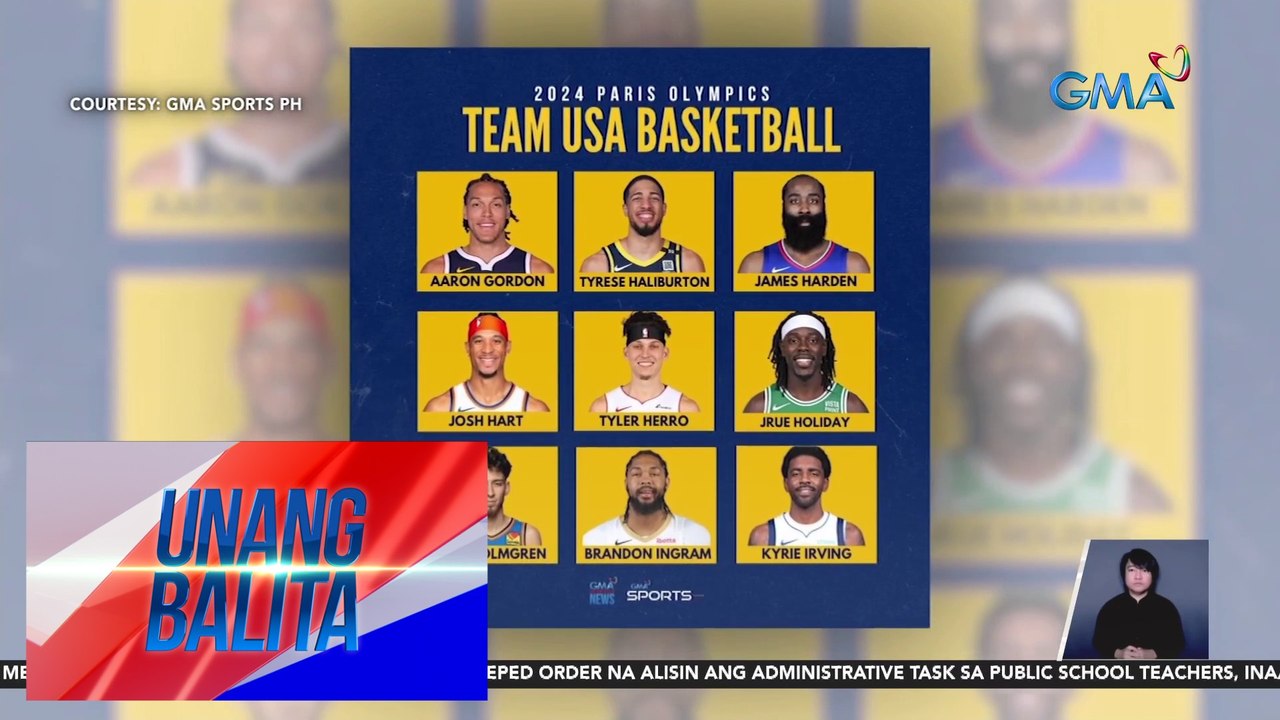 2024 Paris Olympic team USA basketball | UB