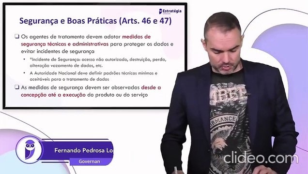 142. Lei 13709 (LGPD) Parte 13 - Lei Geral de Proteção de Dados Pessoais