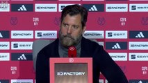 Quique: “Este partido no se tendría que haber jugado”