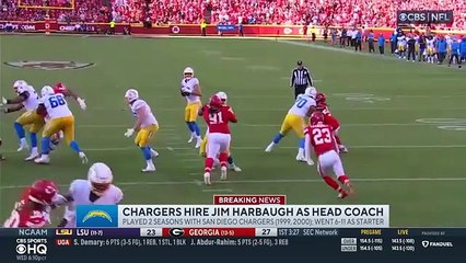 Chargers HIRE Jim Harbaugh as next HEAD COACH _ Breaking News _ CBS Sports(360P)