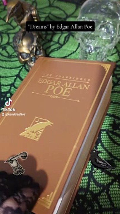 Poetry Reading: "Dreams" by Edgar Allan Poe | #shorts