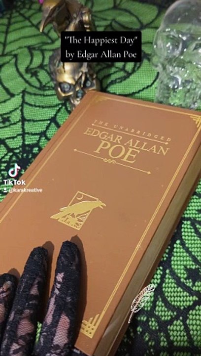 Poetry Reading: "The Happiest Day" by Edgar Allan Poe | #shorts