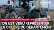 Les agriculteurs aubois manifestent :  “on est venu représenter la colère du département”