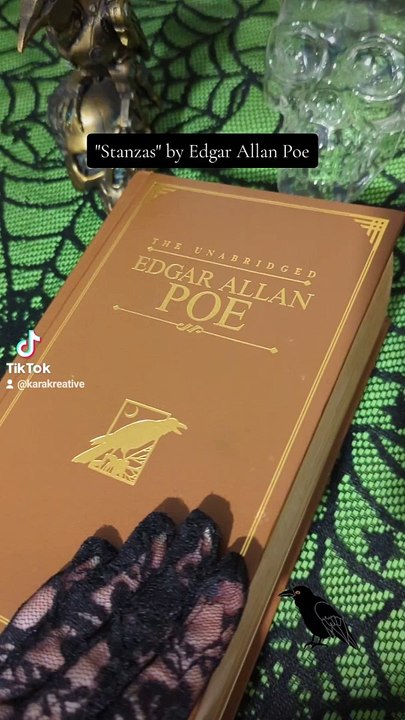 Poetry Reading: "Stanzas" by Edgar Allan Poe | #shorts