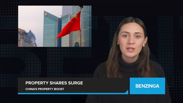 China's Property Stocks Soar After New Liquidity Boost Measures