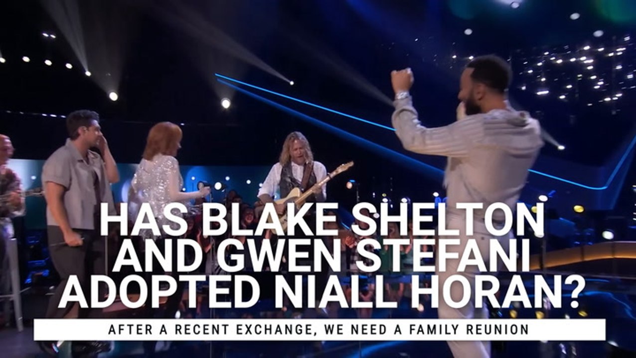 Niall Horan Got Called Out For His Nickname For Gwen Stefani On 'The Voice,' And Now I’m Convinced Blake Shelton Really Did Adopt Him