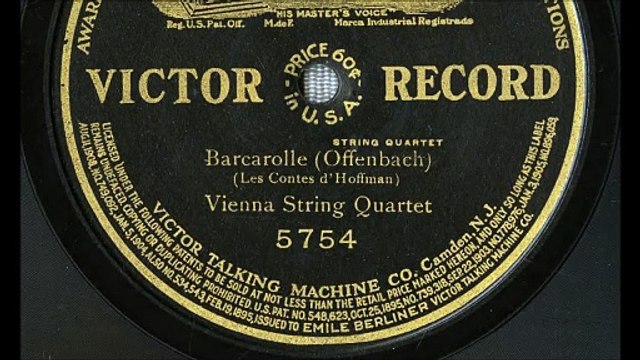 Dollar Princess Fantasia - Vienna Quartet (1909)