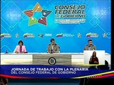 Jefe de Estado lidera jornada de trabajo con la plenaria del Consejo Federal de Gobierno