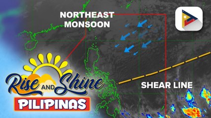 Shear line, nakaaapekto pa rin sa silangang bahagi ng Visayas