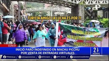 Cusco: Protesta en Machu Picchu genera caos en accesos y vías de tren